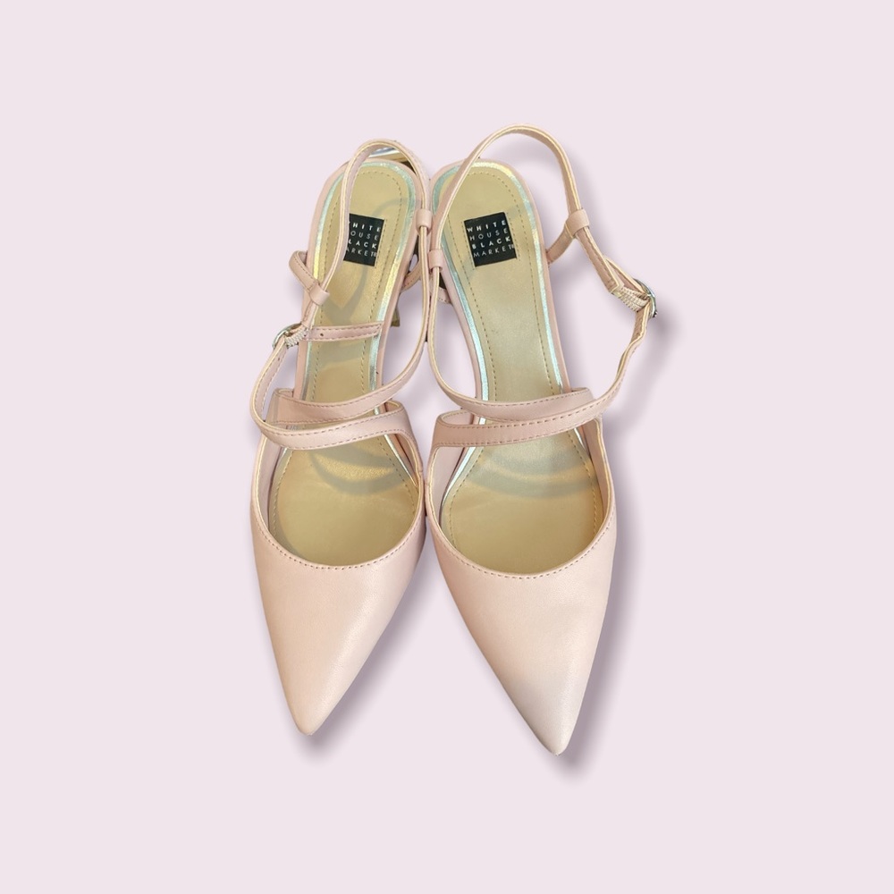 Blush pink heels
